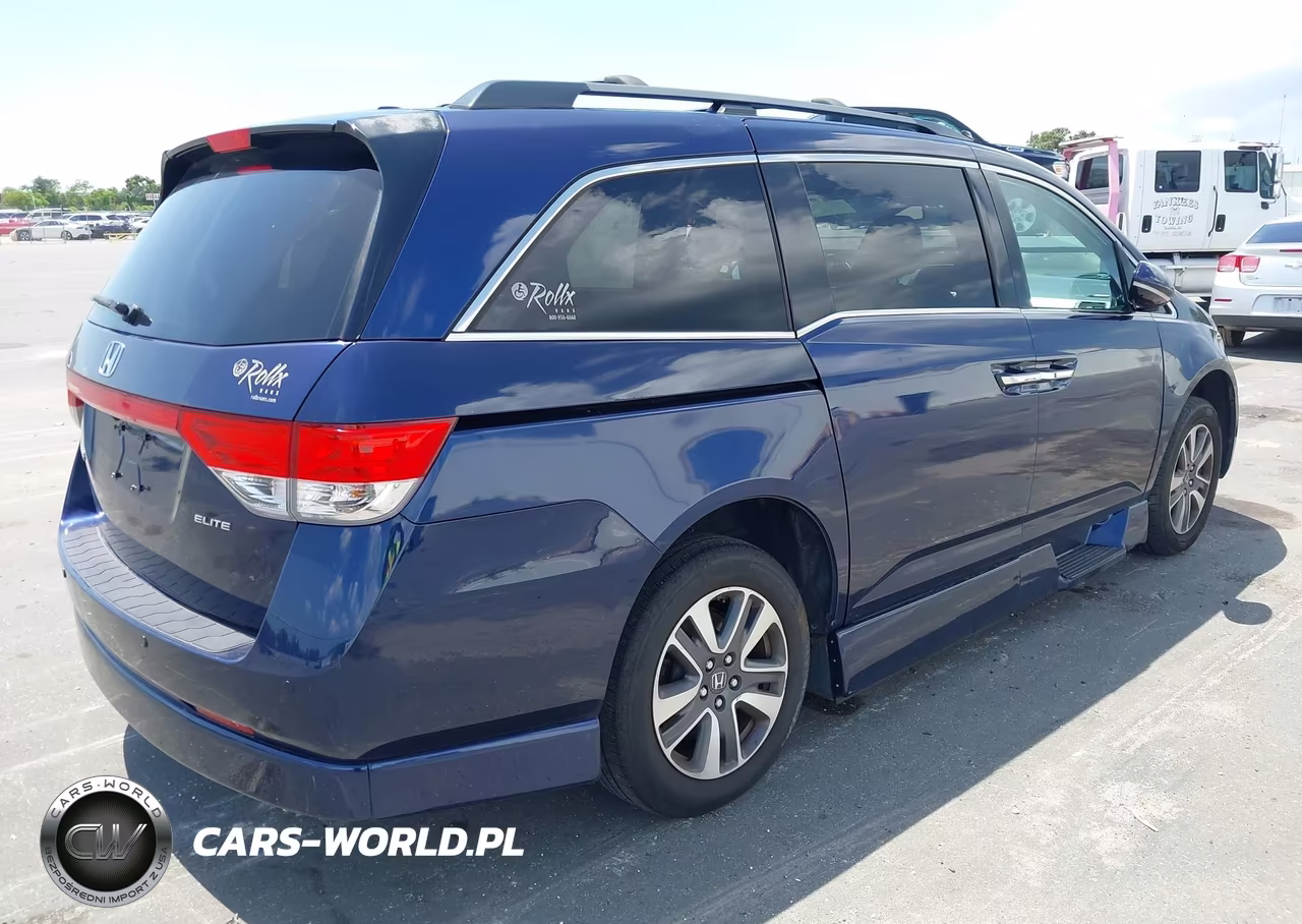 2016 Honda Odyssey Touring-Touring Elite VIN:5FNRL5H90GB027984 - 4