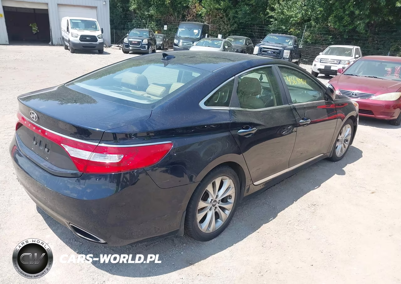2012 Hyundai Azera VIN:KMHFG4JG2CA172212 - 4