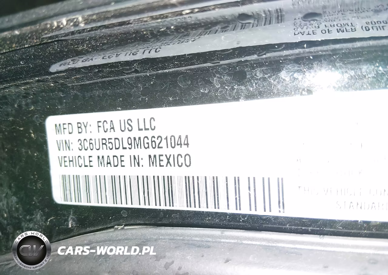 2021 Ram 2500 Big Horn 4X4 6'4 Box VIN:3C6UR5DL9MG621044 - 9