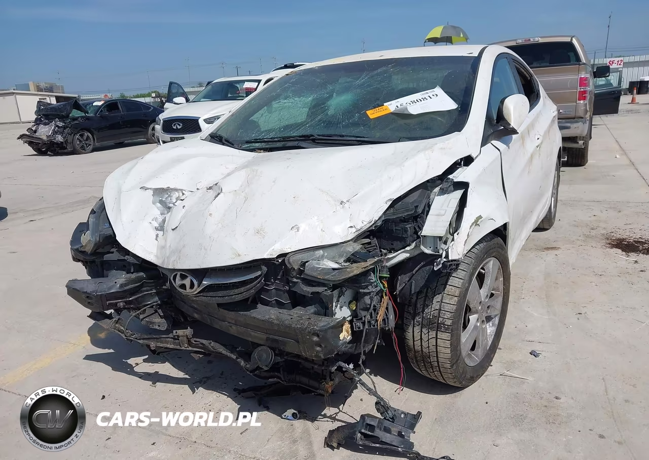 2013 Hyundai Elantra Gls VIN:5NPDH4AE1DH338835 - 6