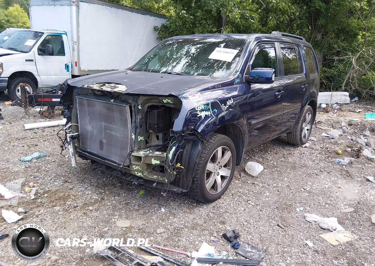 2014 Honda Pilot Touring VIN:5FNYF4H94EB034575 - 2