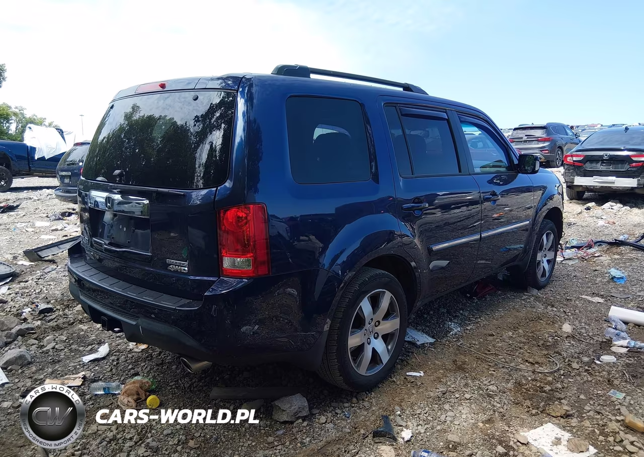 2014 Honda Pilot Touring VIN:5FNYF4H94EB034575 - 4