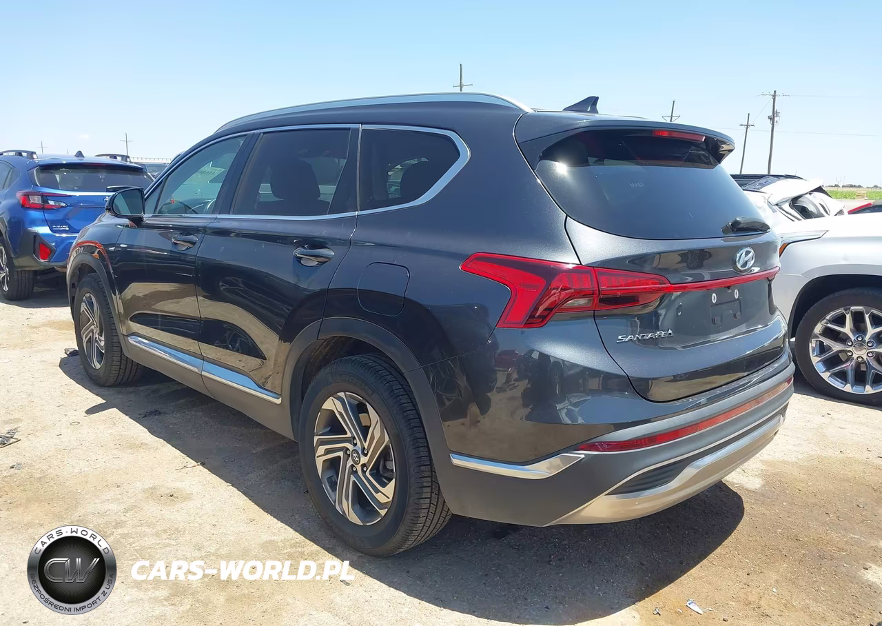 2022 Hyundai Santa Fe Sel VIN:5NMS24AJ7NH405961 - 3