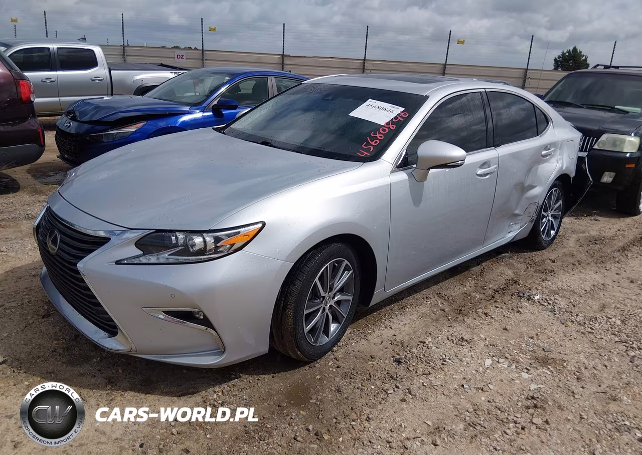 2018 Lexus Es 300H VIN:JTHBW1GG7J2181909 - 2