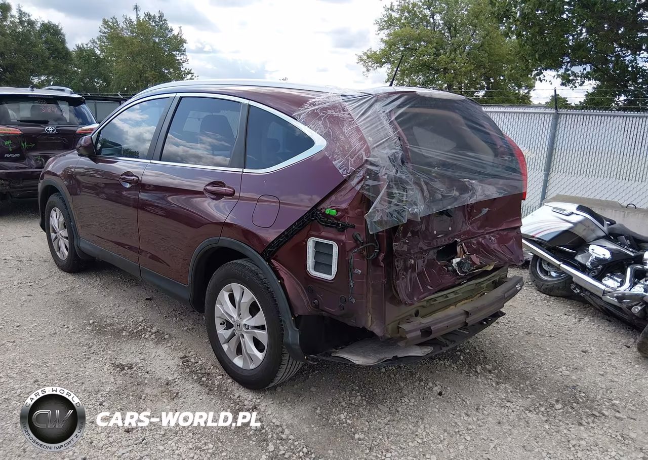 2012 Honda Cr-V Ex-L VIN:5J6RM3H70CL014508 - 3