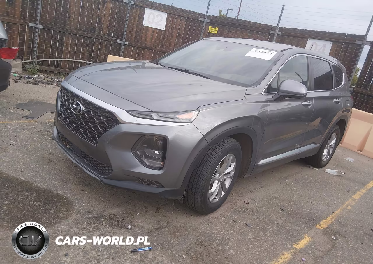 2020 Hyundai Santa Fe Se VIN:5NMS2CAD8LH177213 - 2