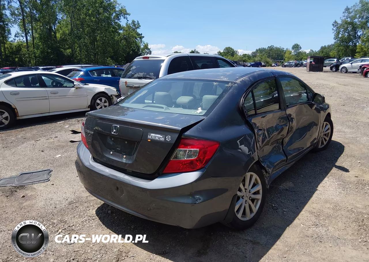 2012 Honda Civic Ex-L VIN:19XFB2F91CE031243 - 4
