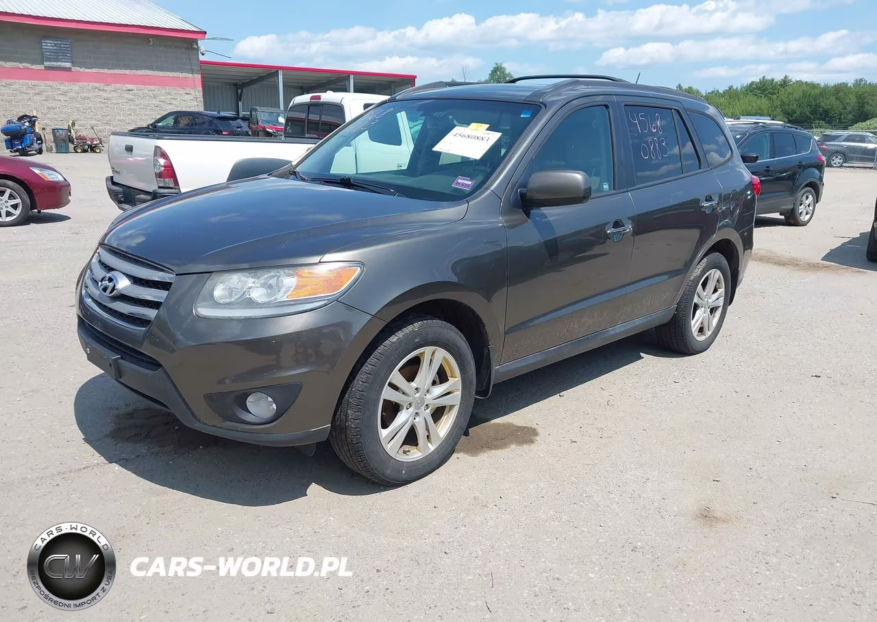 2012 Hyundai Santa Fe Limited V6 VIN:5XYZKDAG6CG135972 - 2