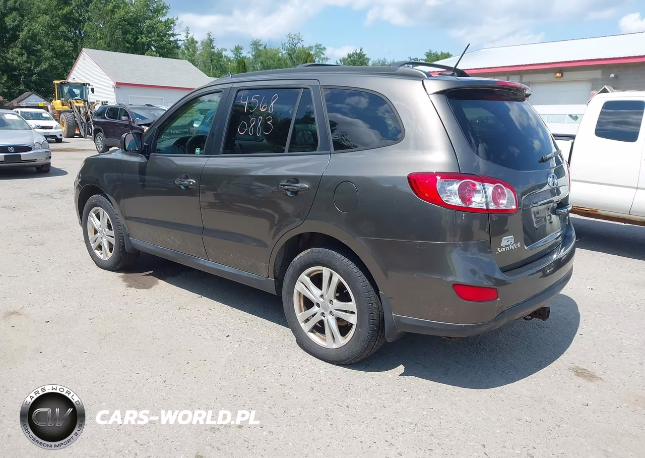 2012 Hyundai Santa Fe Limited V6 VIN:5XYZKDAG6CG135972 - 3