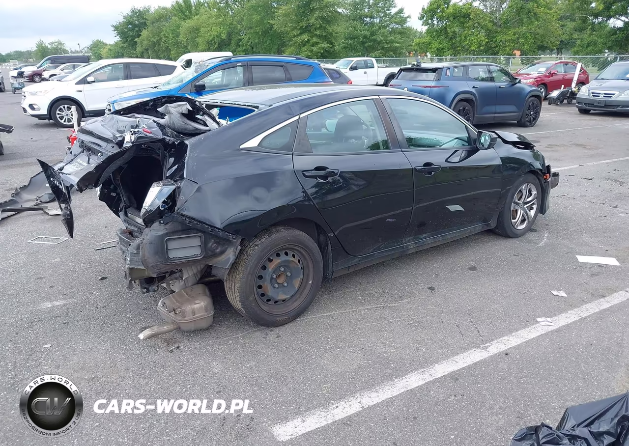 2016 Honda Civic Lx VIN:2HGFC2F5XGH541886 - 4