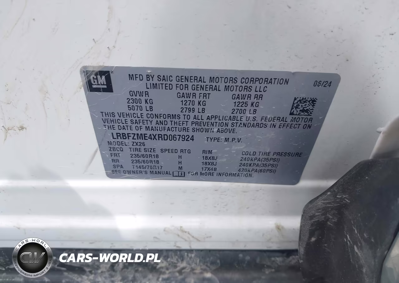 2024 Buick Envision Preferred Awd VIN:LRBFZME4XRD067924 - 9