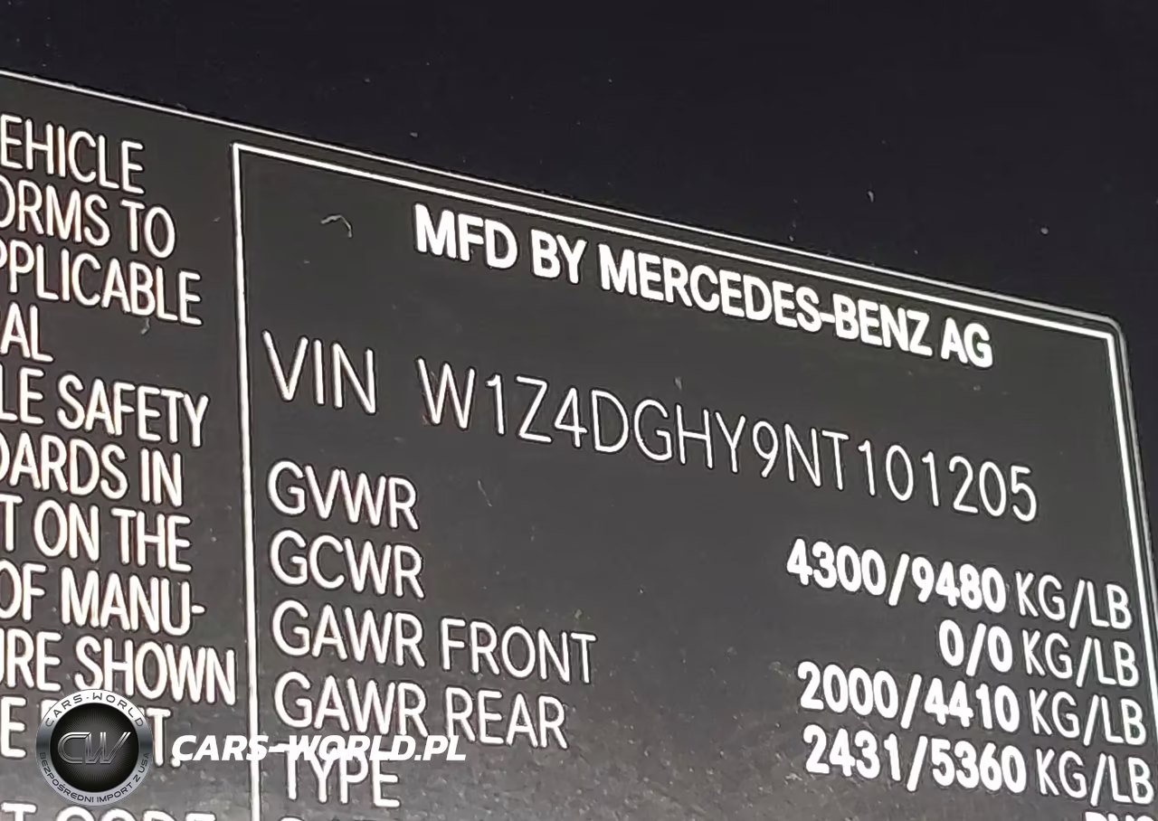 2022 Mercedes-Benz Sprinter 2500 High Roof I4 Diesel VIN:W1Z4DGHY9NT101205 - 9