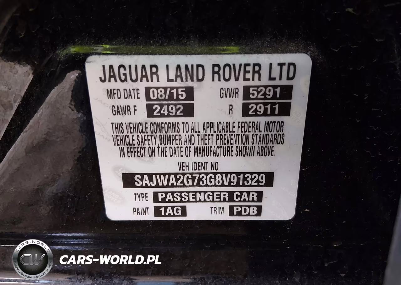 2016 Jaguar Xj Xjl Portfolio VIN:SAJWA2G73G8V91329 - 9