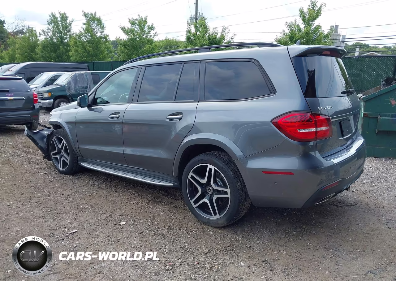 2018 Mercedes-Benz Gls 550 4Matic VIN:4JGDF7DE3JB023482 - 3