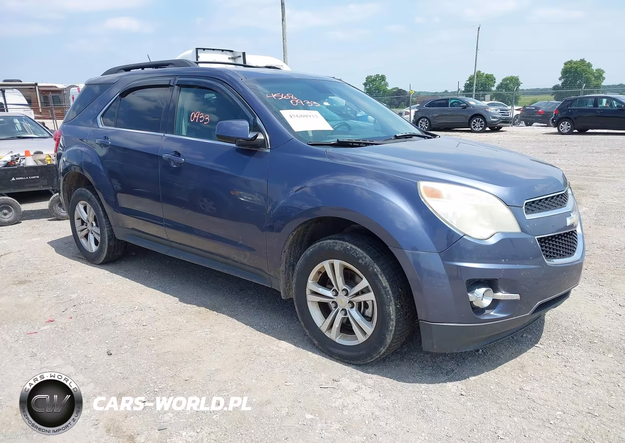 2013 Chevrolet Equinox Lt VIN:2GNFLNEK3D6386717 - 1