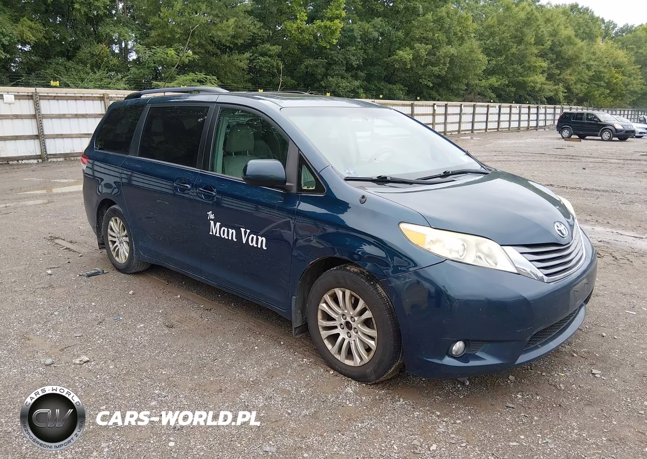 2012 Toyota Sienna Xle V6 8 Passenger VIN:5TDYK3DCXCS236059 - 1