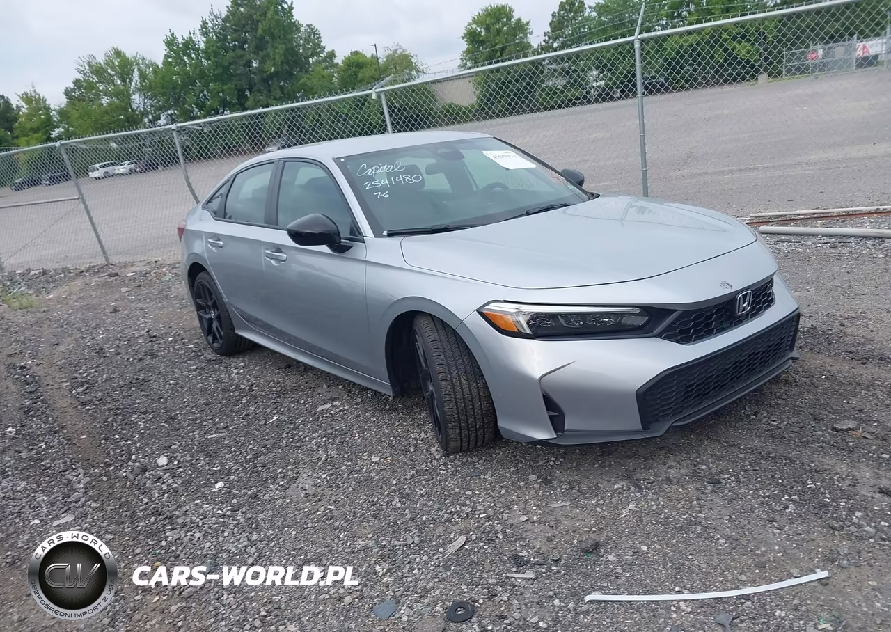 2026 Honda Civic Sport VIN:2HGFE2F50TH588168 - 1