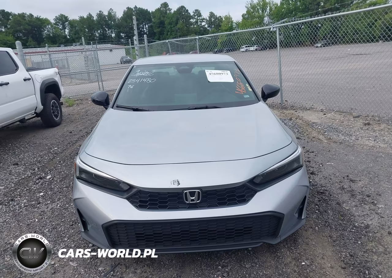 2026 Honda Civic Sport VIN:2HGFE2F50TH588168 - 12