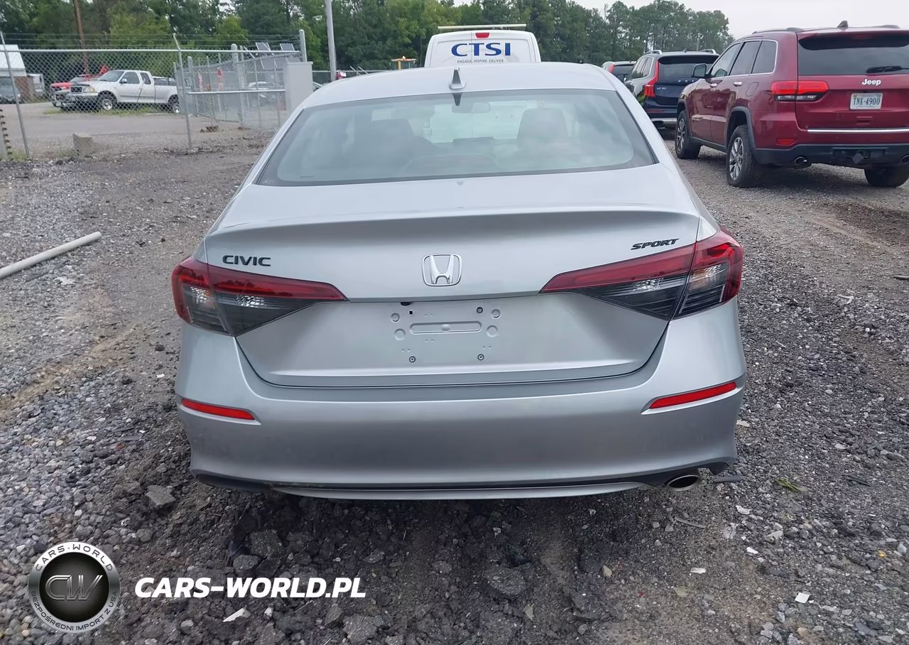 2026 Honda Civic Sport VIN:2HGFE2F50TH588168 - 16