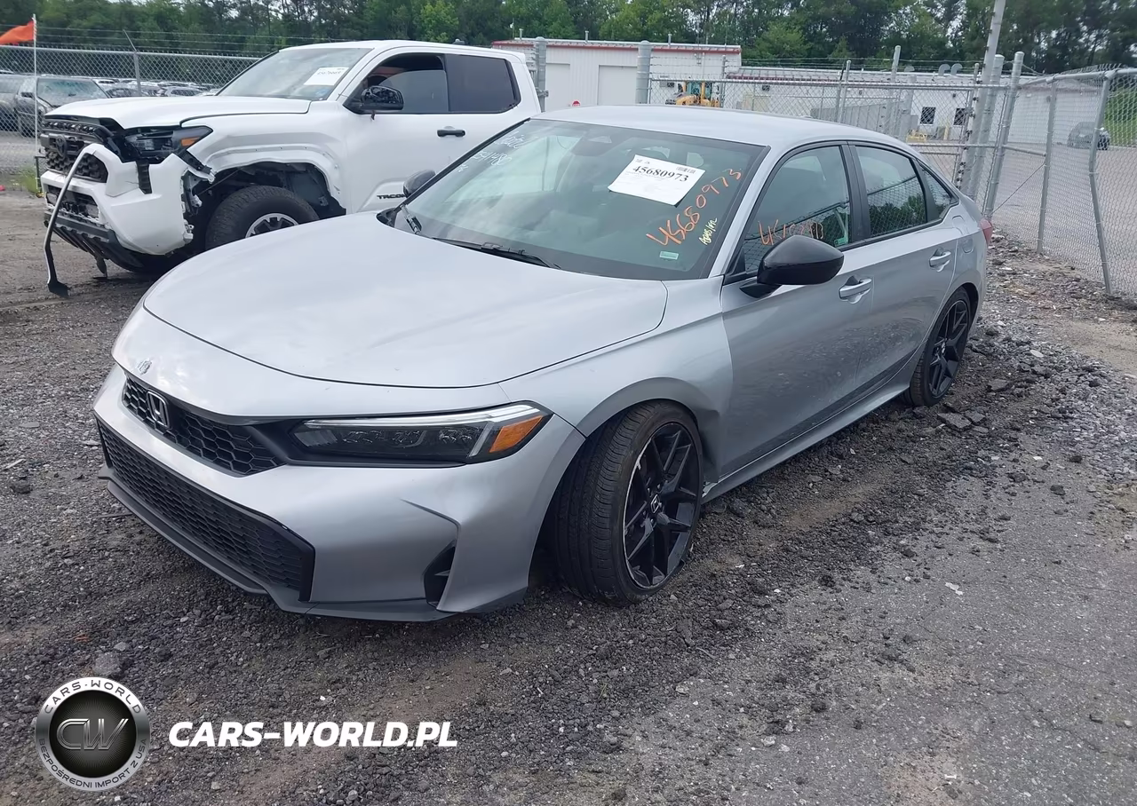 2026 Honda Civic Sport VIN:2HGFE2F50TH588168 - 2