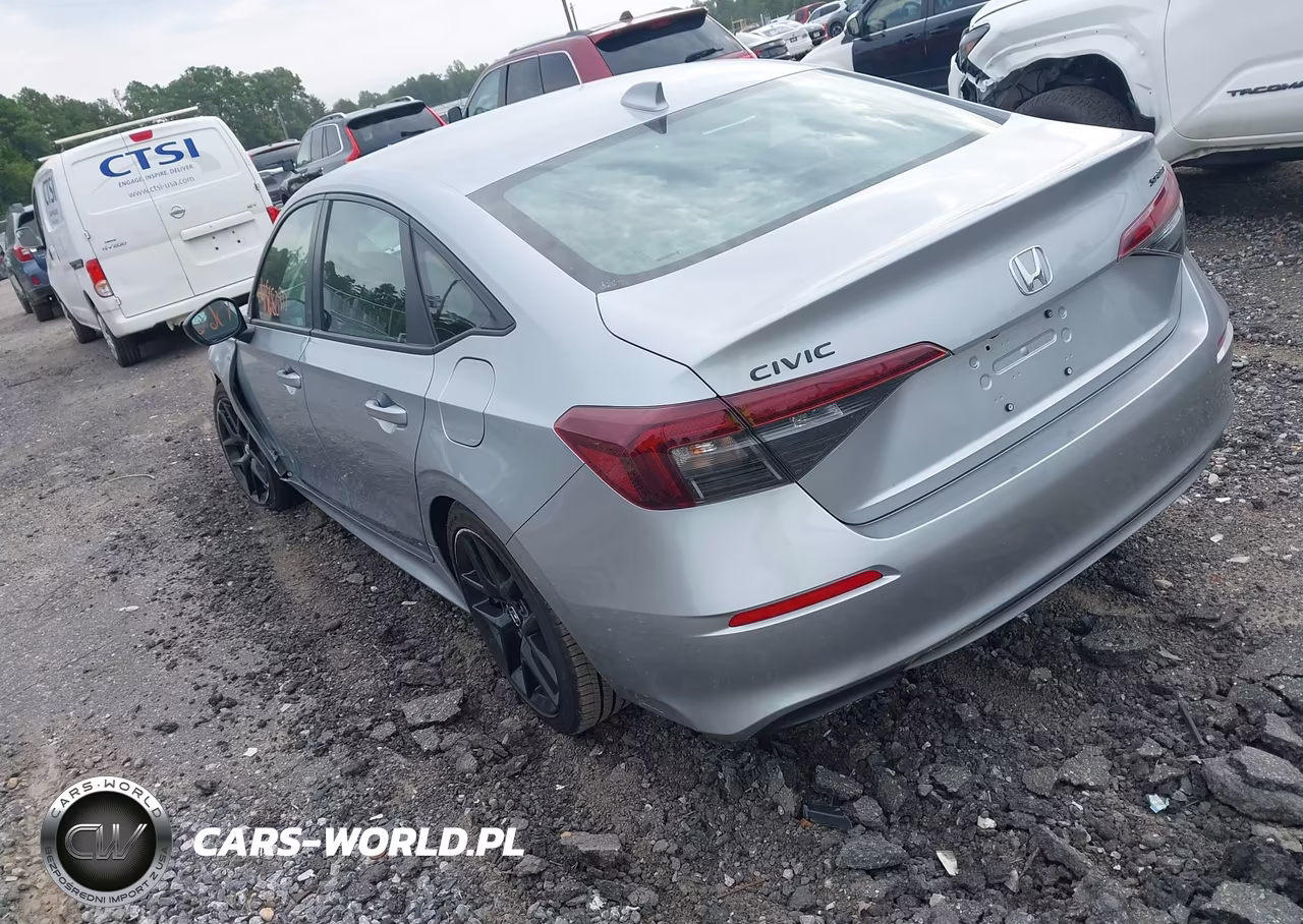 2026 Honda Civic Sport VIN:2HGFE2F50TH588168 - 3