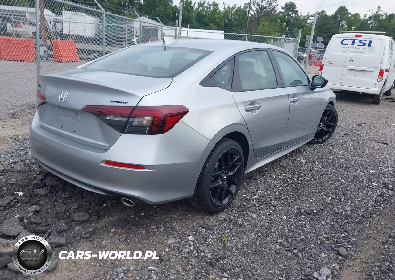 2026 Honda Civic Sport VIN:2HGFE2F50TH588168 - 4