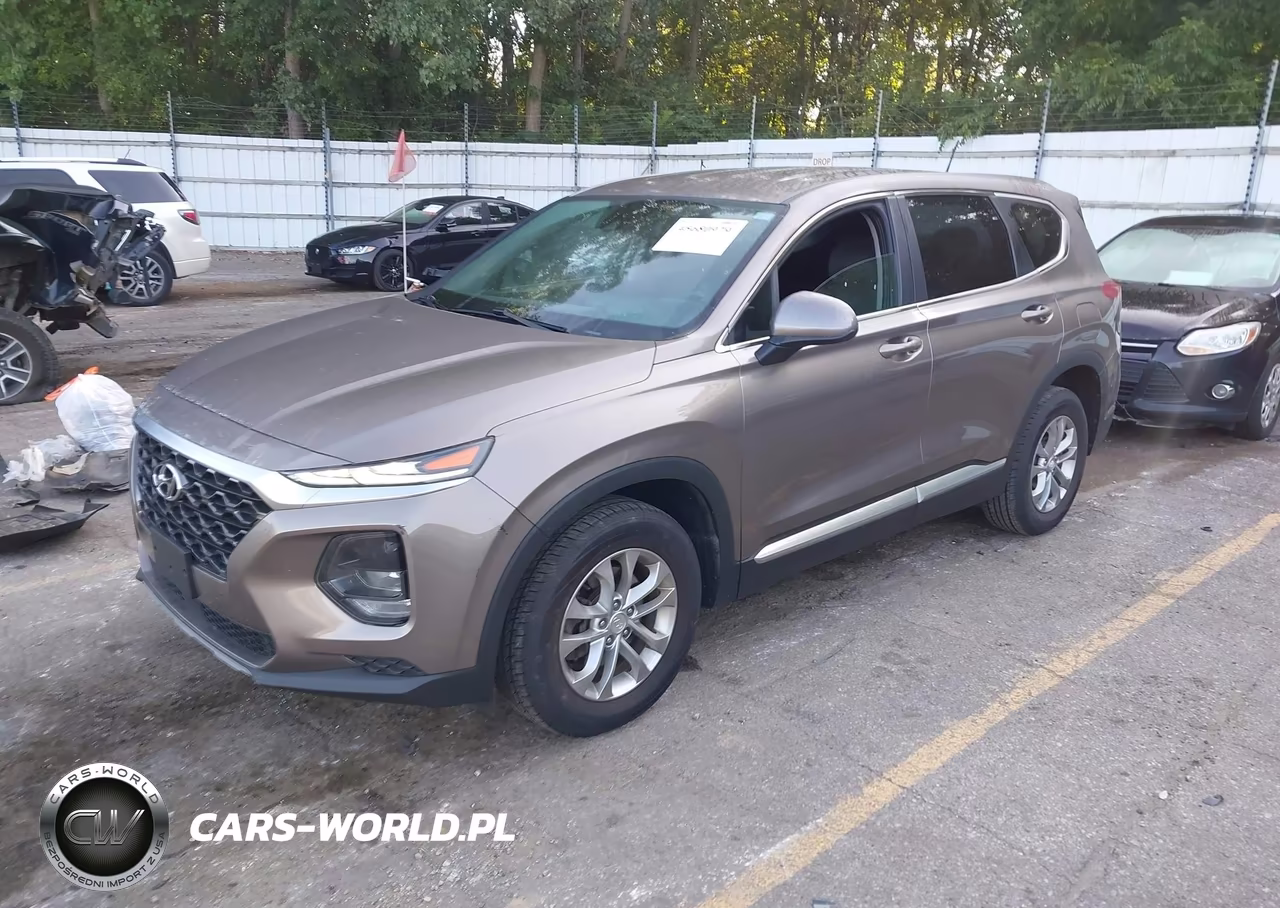 2019 Hyundai Santa Fe Se VIN:5NMS2CAD2KH005189 - 2