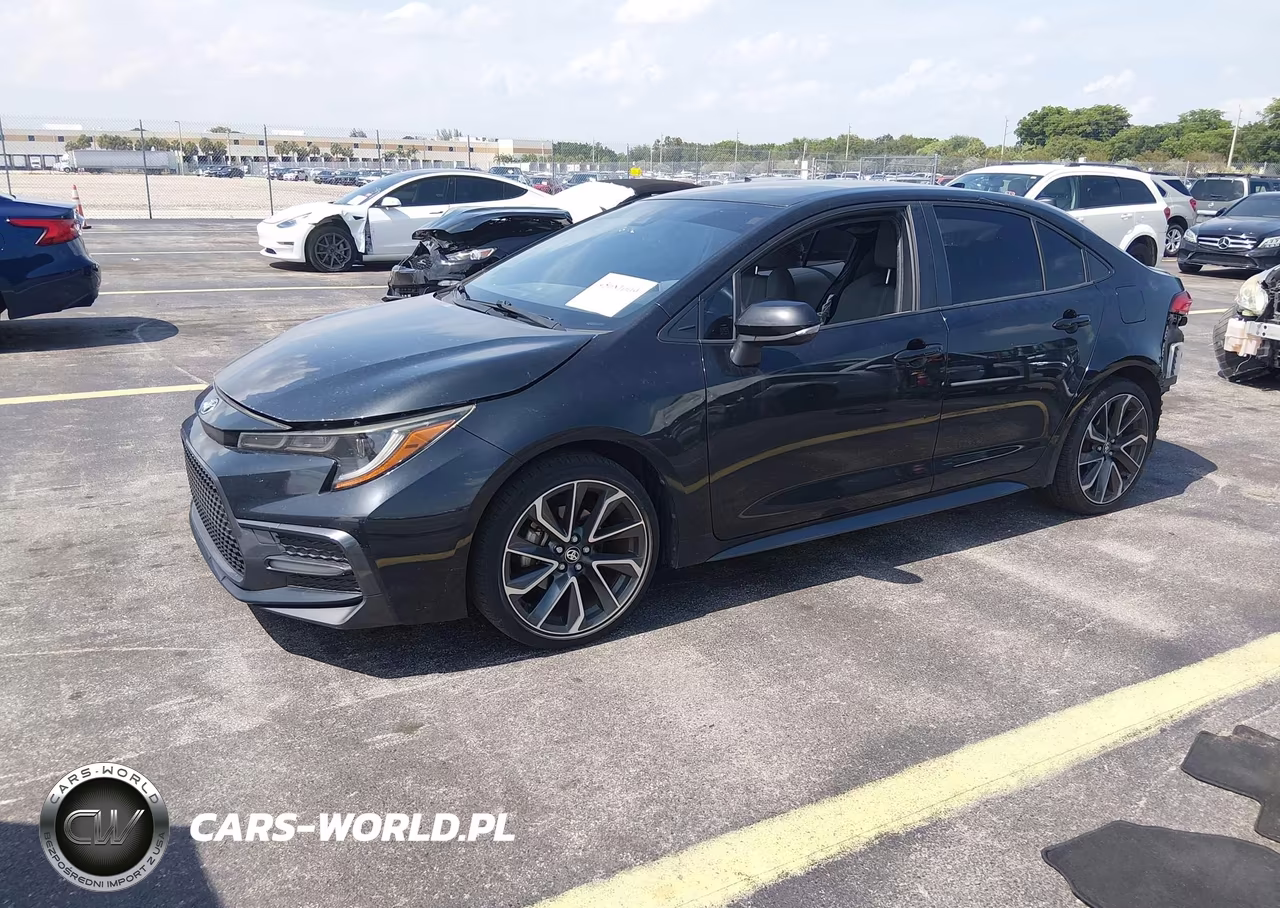 2021 Toyota Corolla Se VIN:JTDS4MCE1MJ056945 - 2