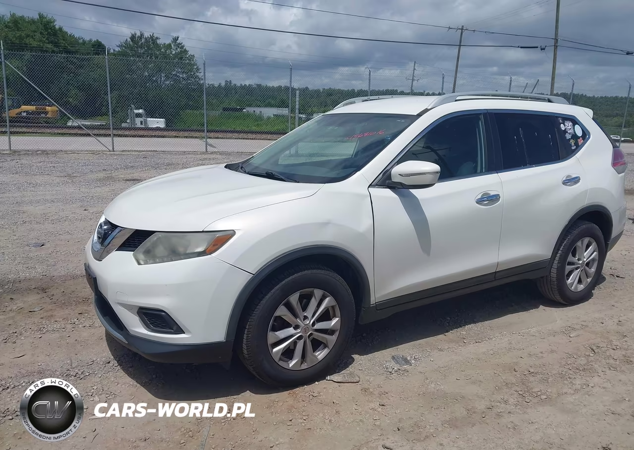 2014 Nissan Rogue Sv VIN:5N1AT2MV8EC786645 - 2