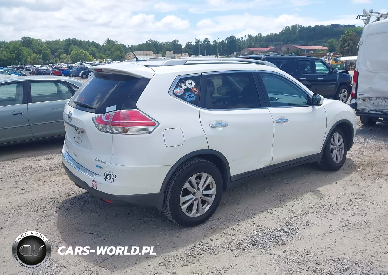 2014 Nissan Rogue Sv VIN:5N1AT2MV8EC786645 - 4