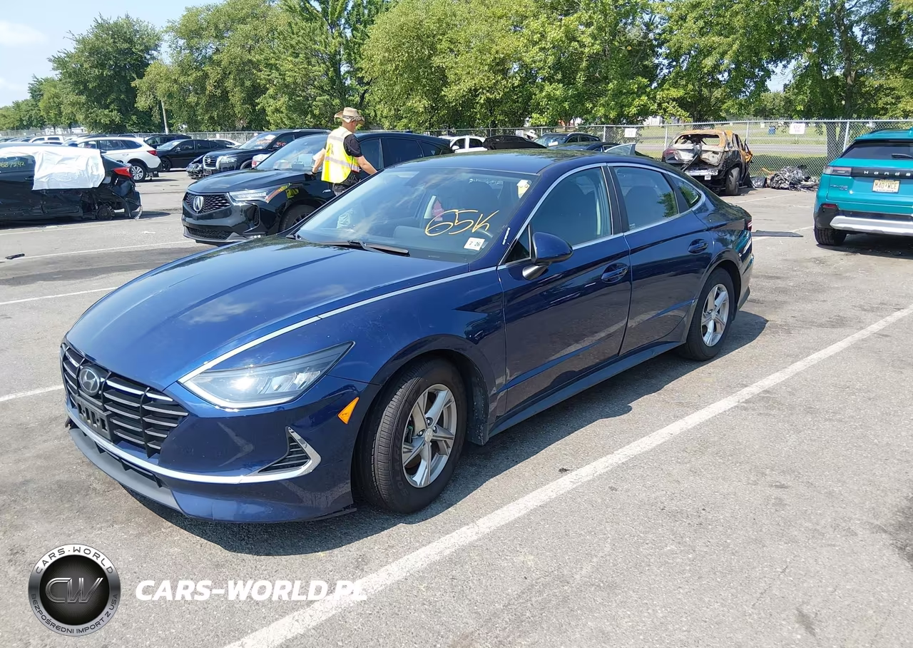 2021 Hyundai Sonata Se VIN:5NPEG4JA7MH104848 - 2