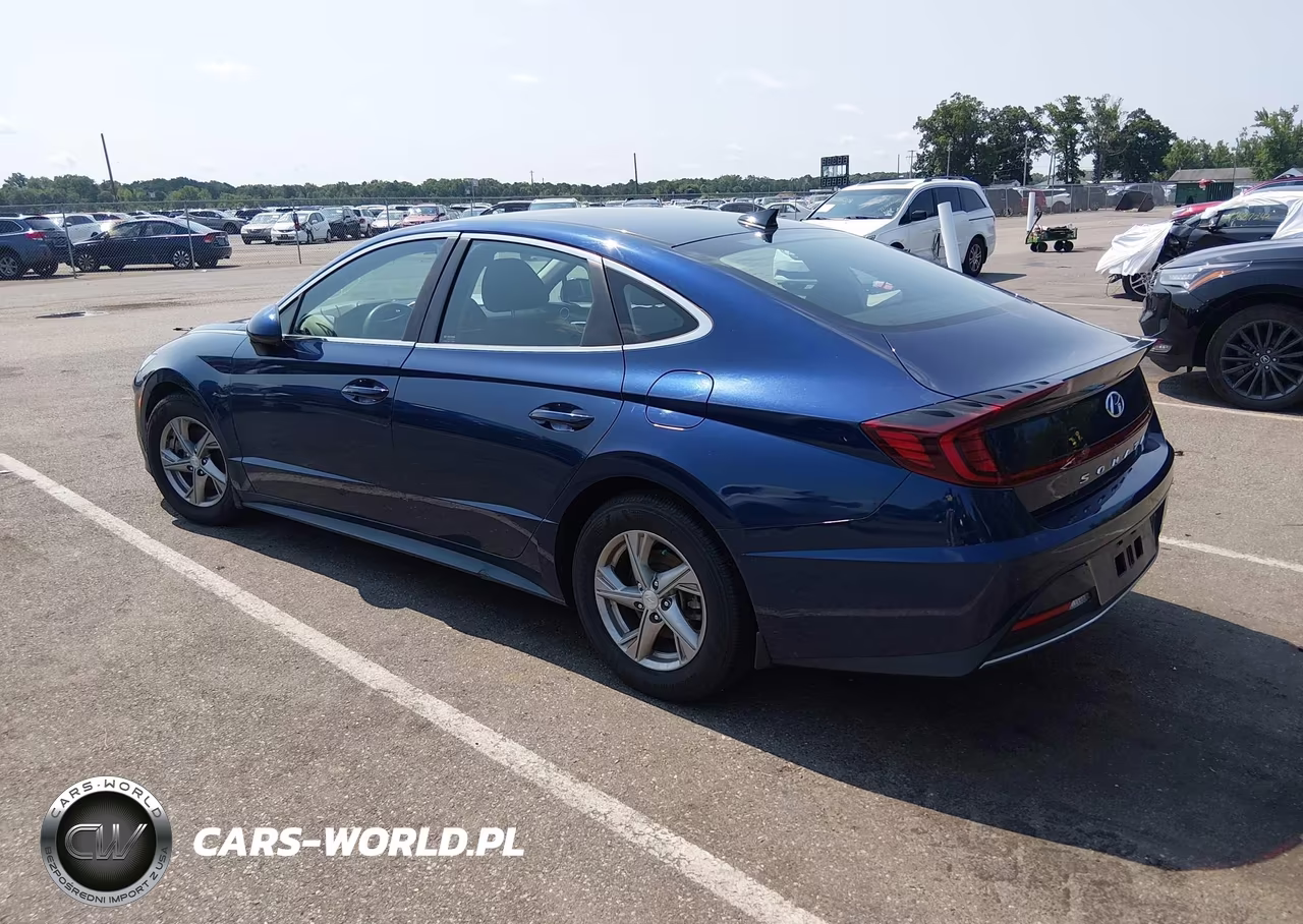 2021 Hyundai Sonata Se VIN:5NPEG4JA7MH104848 - 3