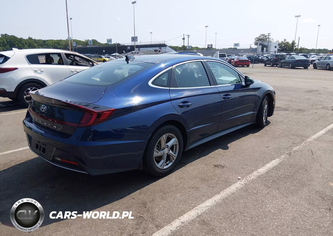 2021 Hyundai Sonata Se VIN:5NPEG4JA7MH104848 - 4