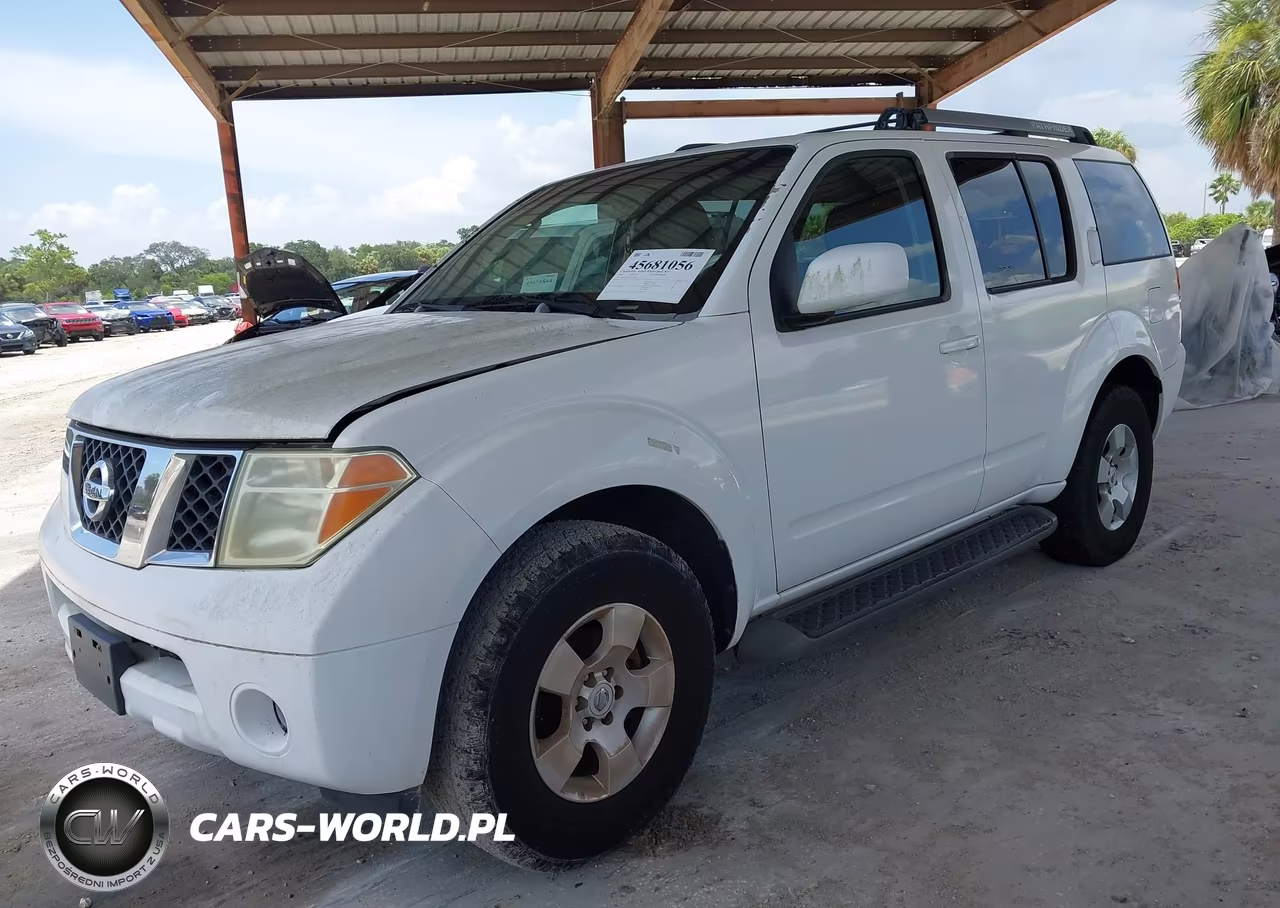 2005 Nissan Pathfinder Se VIN:5N1AR18UX5C736873 - 2