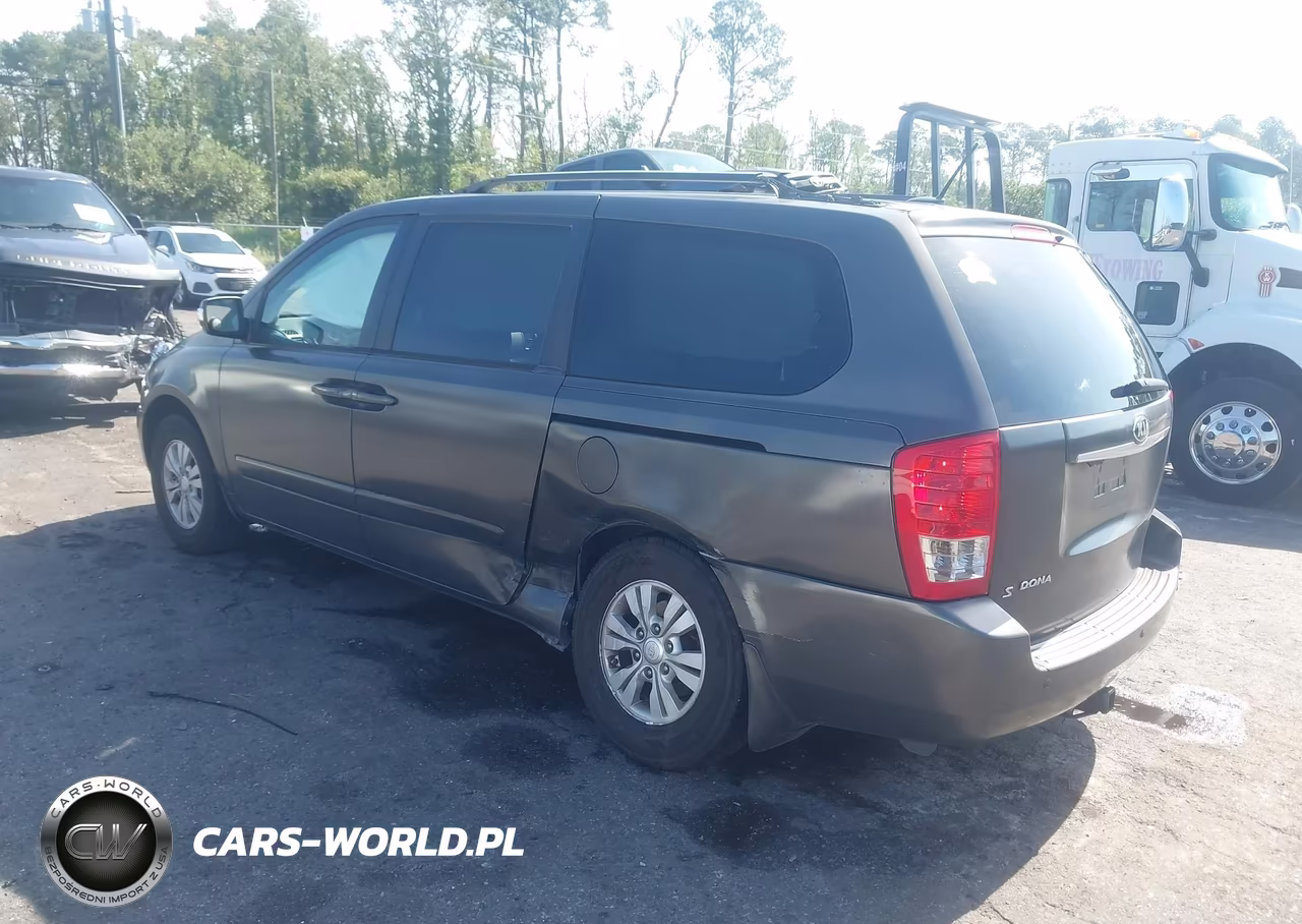 2012 Kia Sedona Lx VIN:KNDMG4C76C6432817 - 3