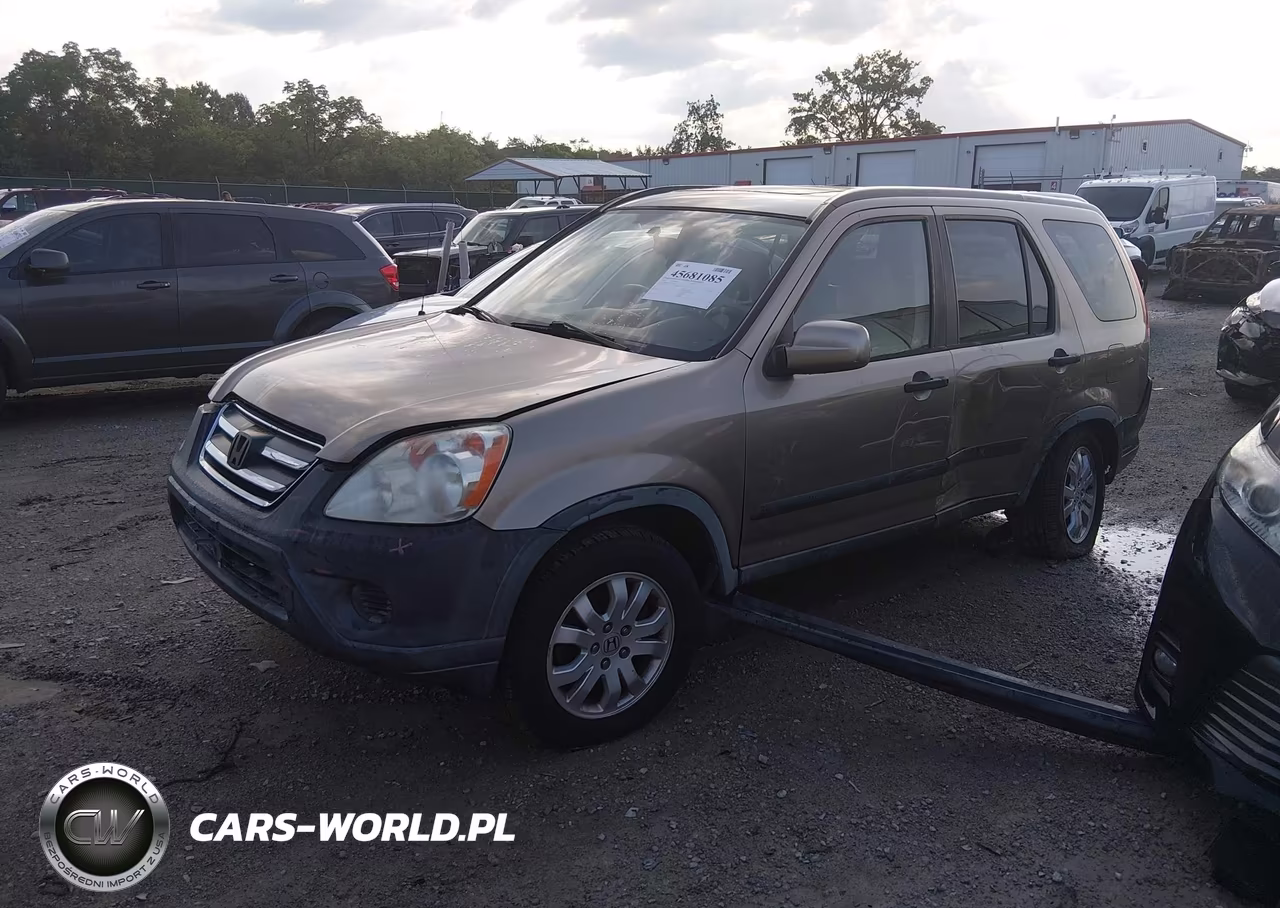 2006 Honda Cr-V Ex VIN:JHLRD68806C028836 - 2