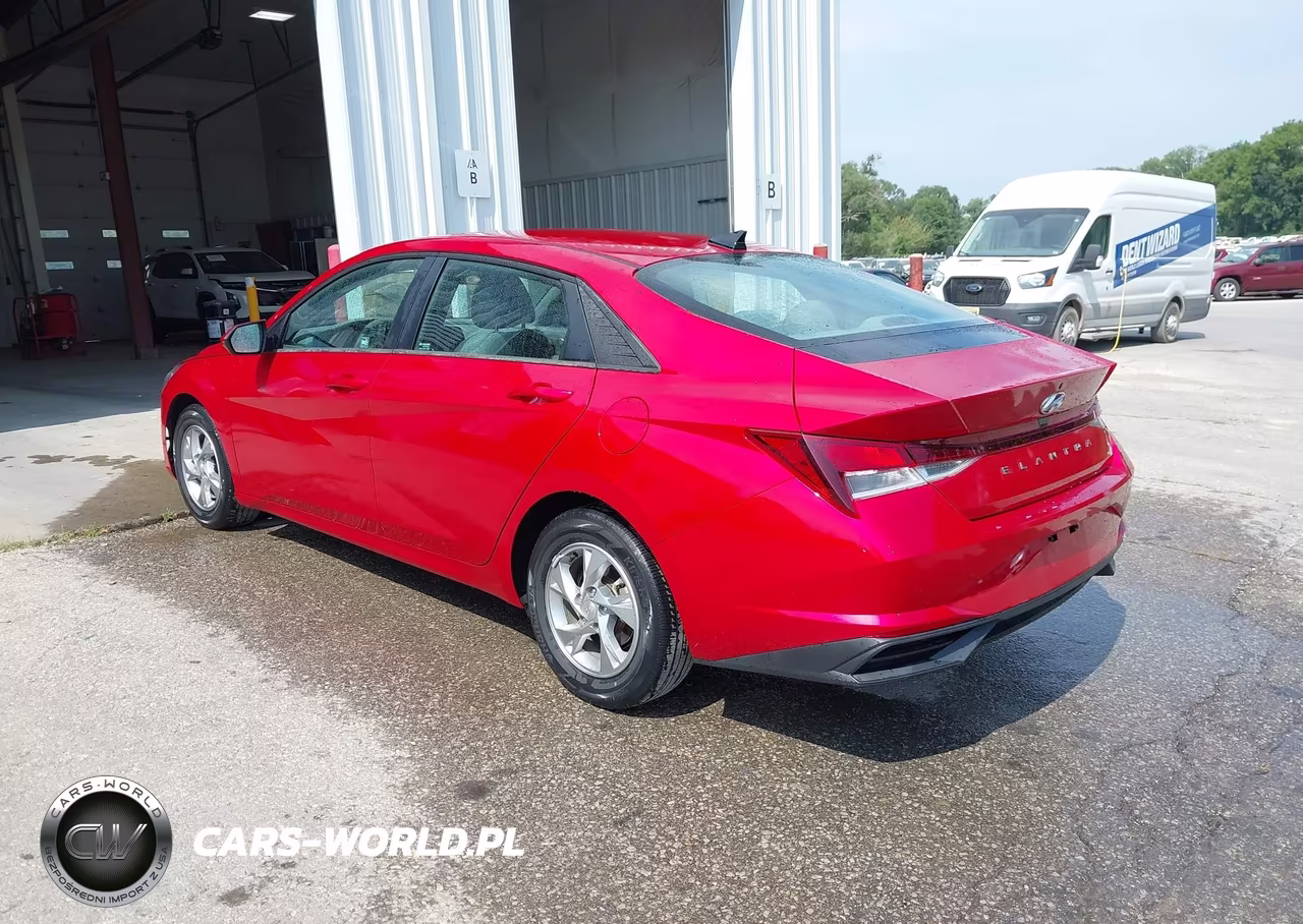 2021 Hyundai Elantra Se VIN:5NPLL4AG4MH046334 - 3