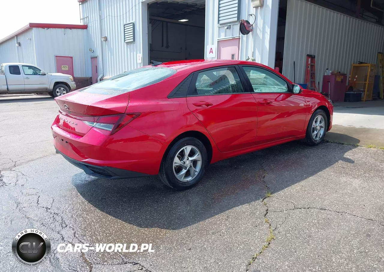 2021 Hyundai Elantra Se VIN:5NPLL4AG4MH046334 - 4