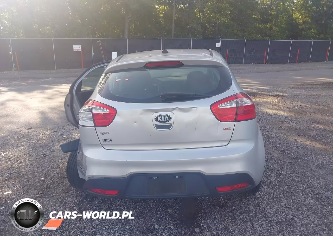 2013 Kia Rio Lx VIN:KNADM5A39D6274597 - 15