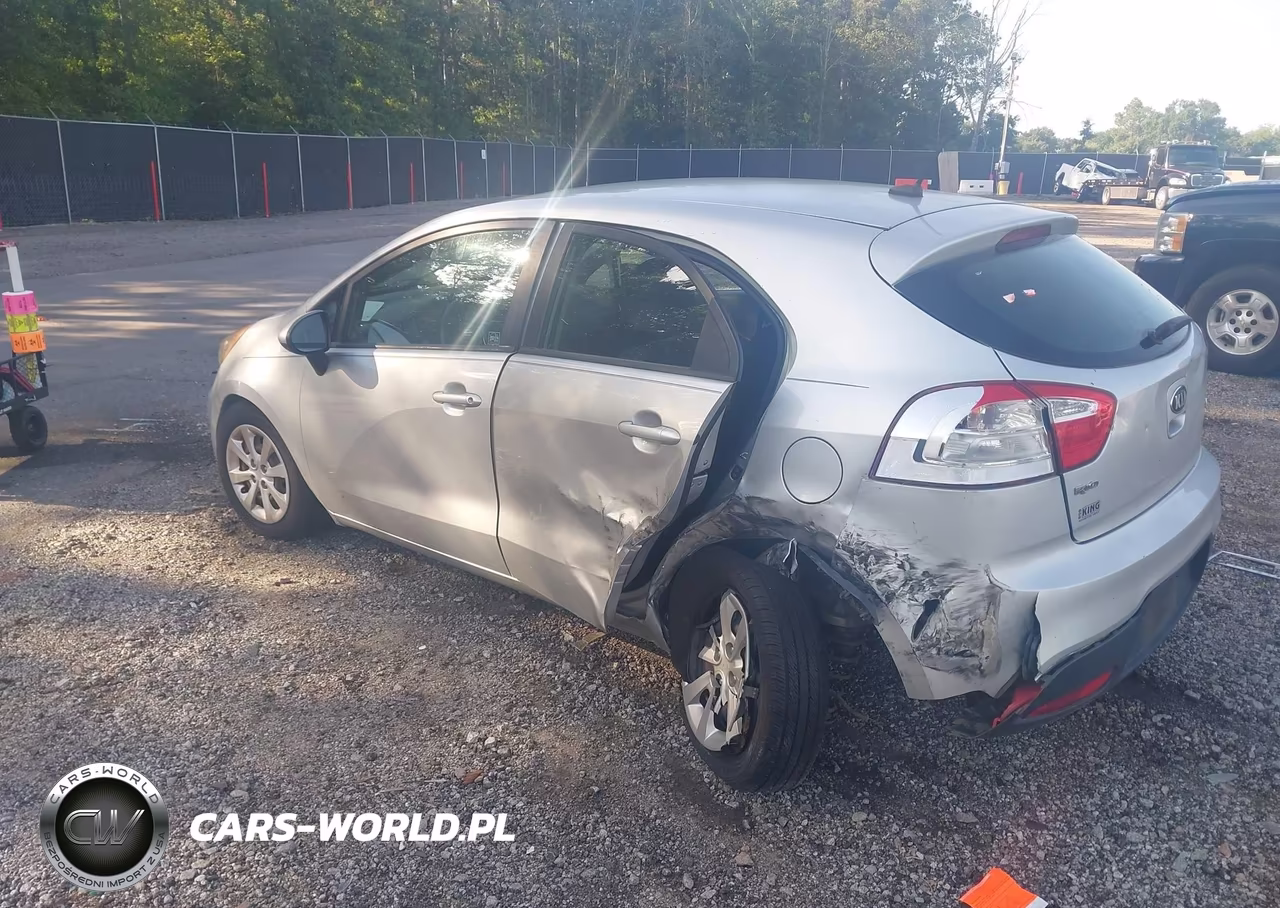 2013 Kia Rio Lx VIN:KNADM5A39D6274597 - 3