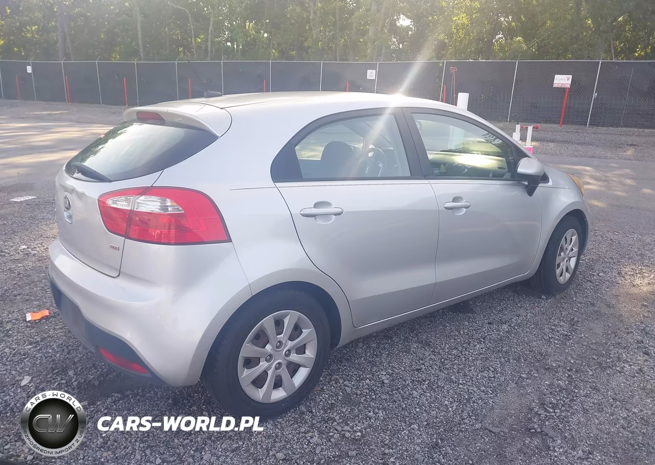 2013 Kia Rio Lx VIN:KNADM5A39D6274597 - 4