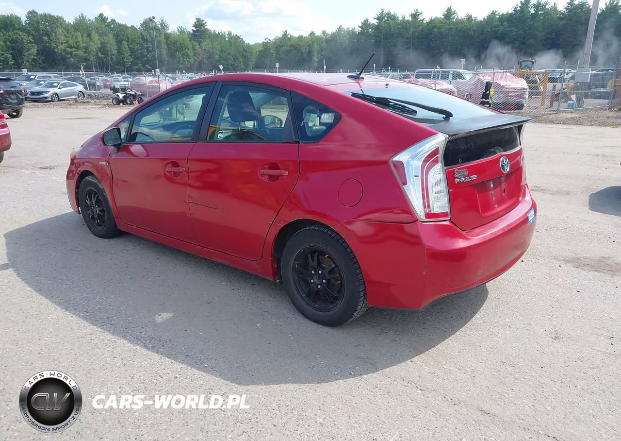 2012 Toyota Prius Four VIN:JTDKN3DU9C1559604 - 3