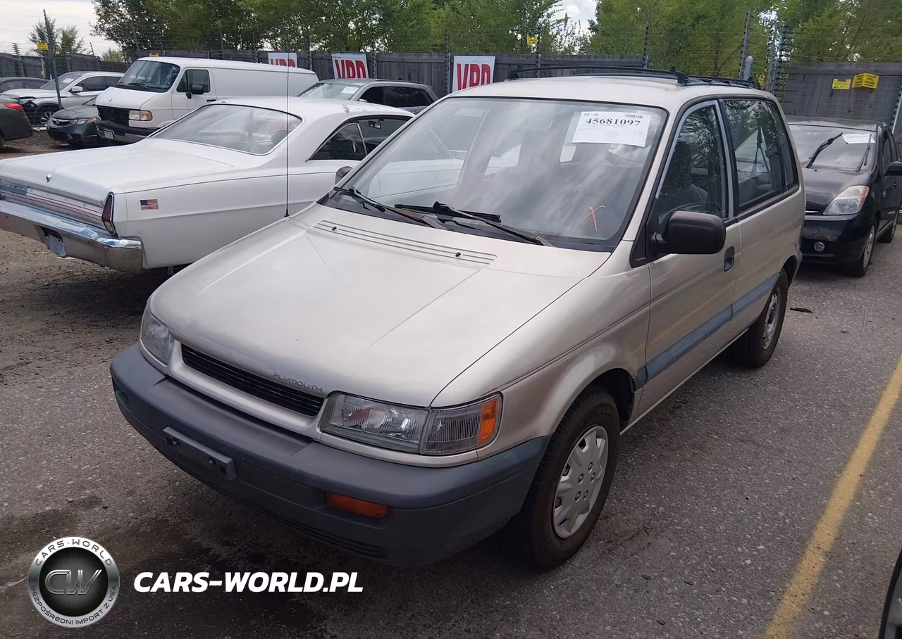 1992 Plymouth Colt Vista VIN:JP3CV20WXNZ027336 - 2