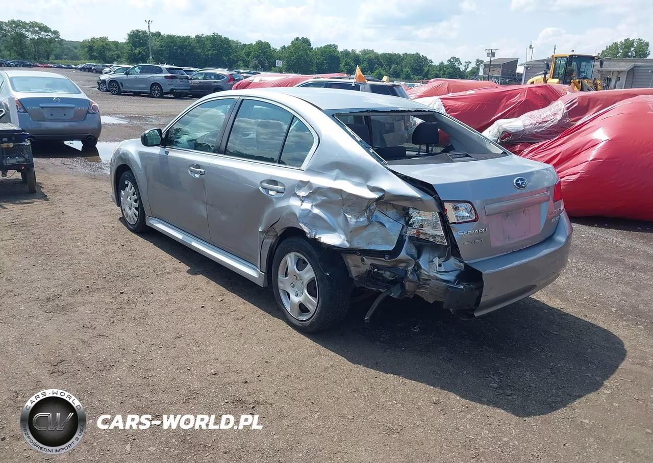 2011 Subaru Legacy 2.5I VIN:4S3BMBA60B3264185 - 3