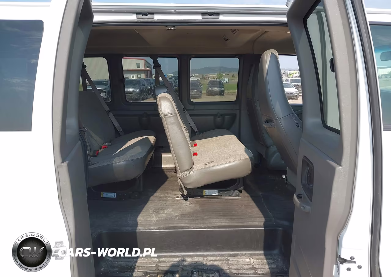 2024 Chevrolet Express Passenger Rwd 3500 Extended Wheelbase Ls VIN:1GAZGNFP5R1204751 - 8