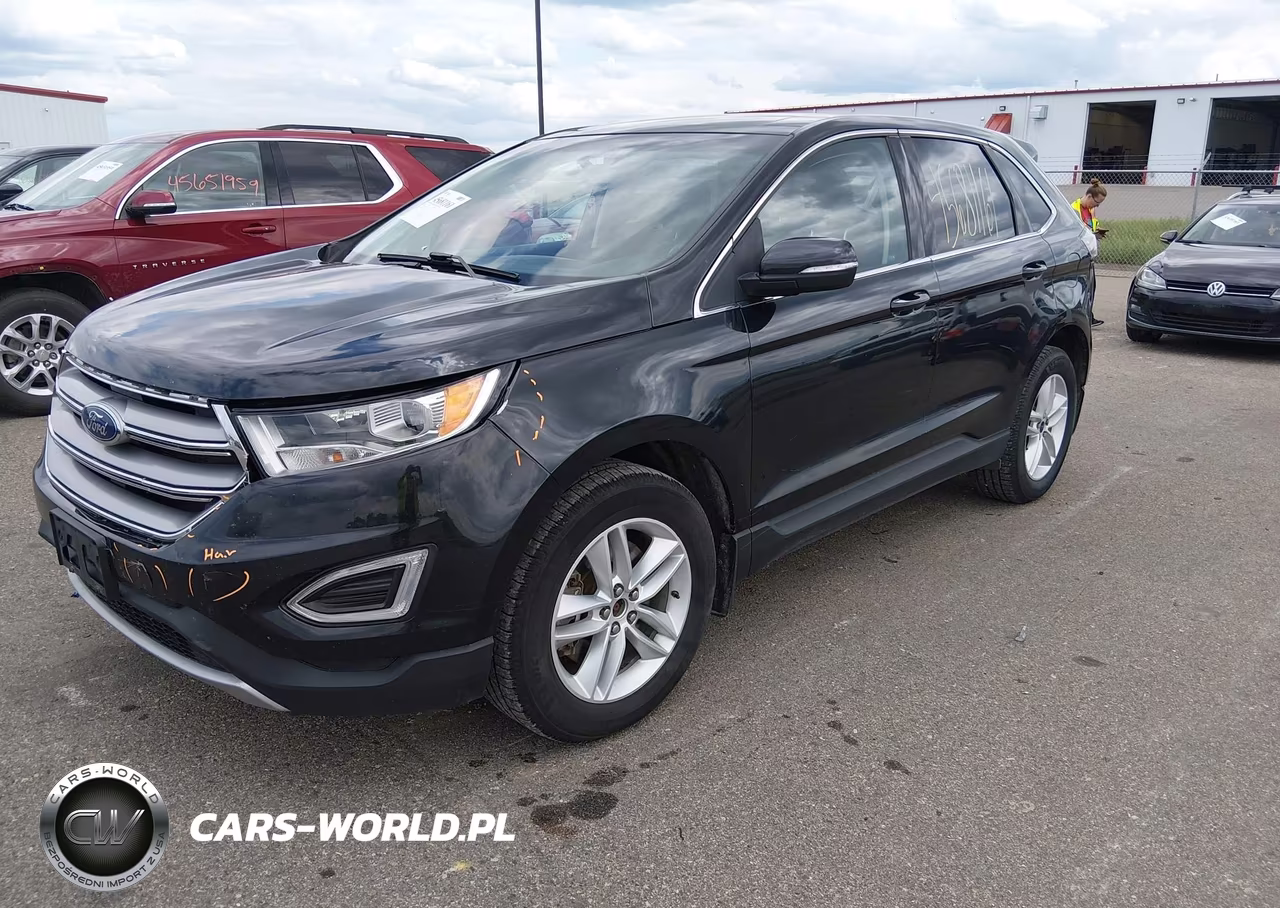 2015 Ford Edge Sel VIN:2FMTK4J84FBB20910 - 2