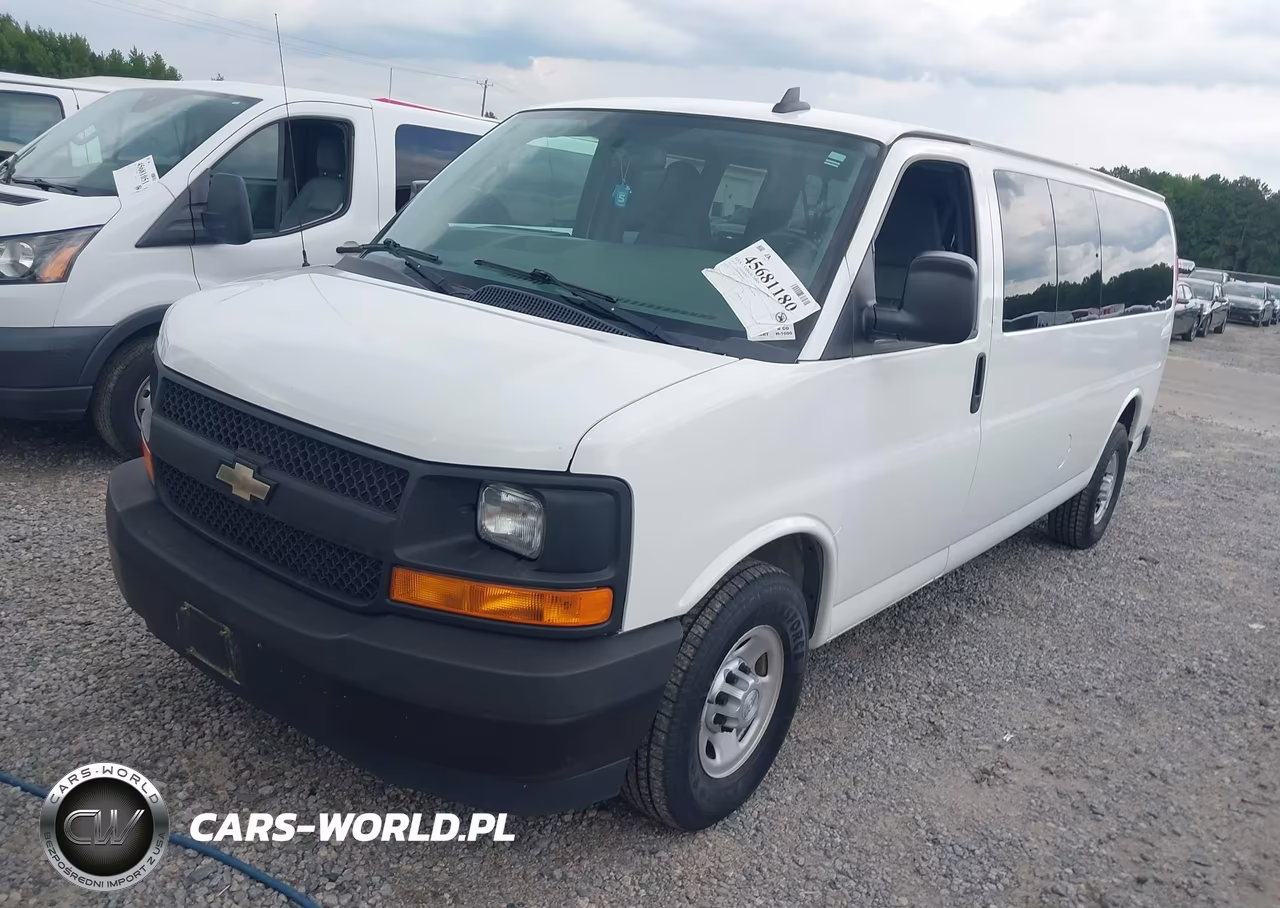 2017 Chevrolet Express 3500 Ls VIN:1GAZGNFG9H1292394 - 2