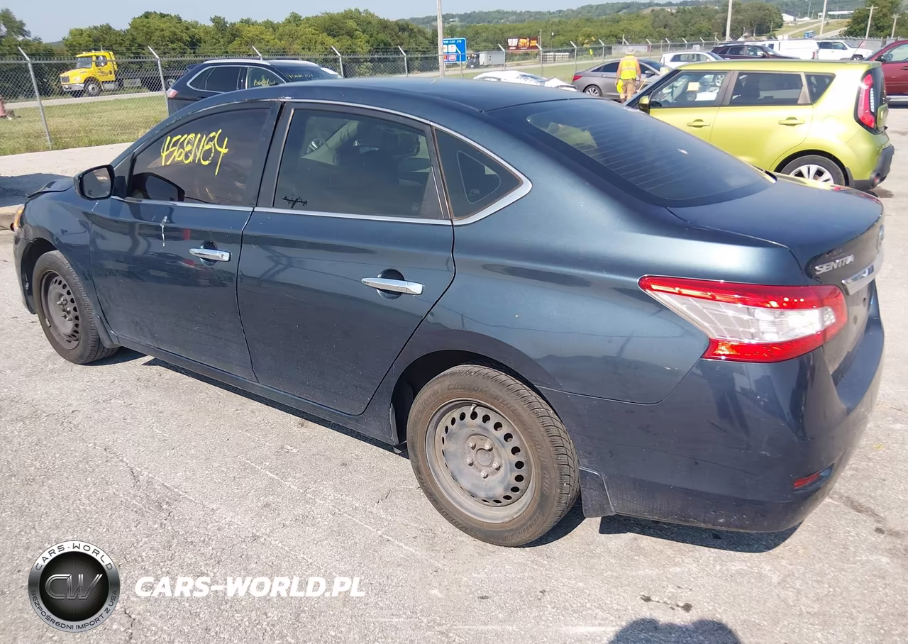 2014 Nissan Sentra S VIN:3N1AB7AP7EY235174 - 3