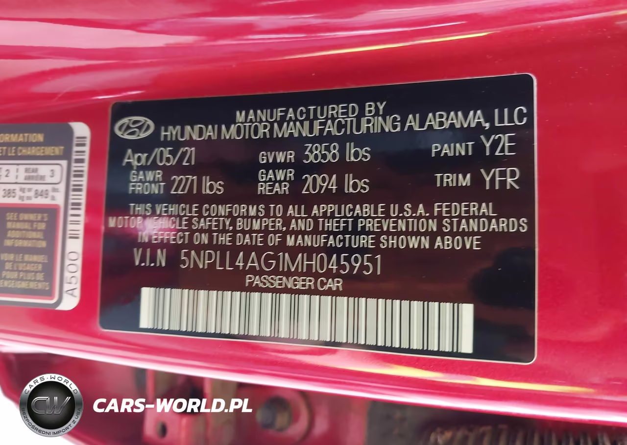 2021 Hyundai Elantra Se VIN:5NPLL4AG1MH045951 - 9