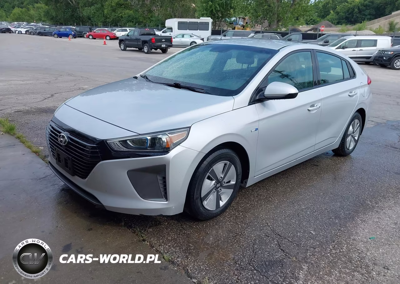 2019 Hyundai Ioniq Hybrid Blue VIN:KMHC65LC9KU106887 - 2